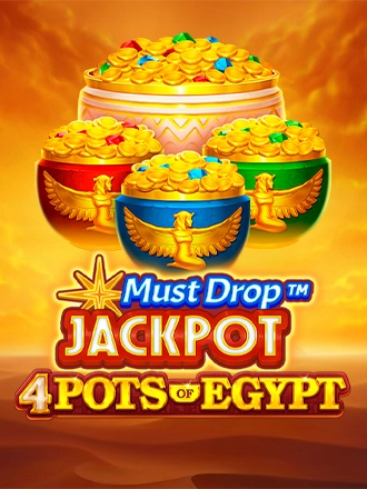 Must Drop Jackpot 4 Pots of Egypt peliautomaatti